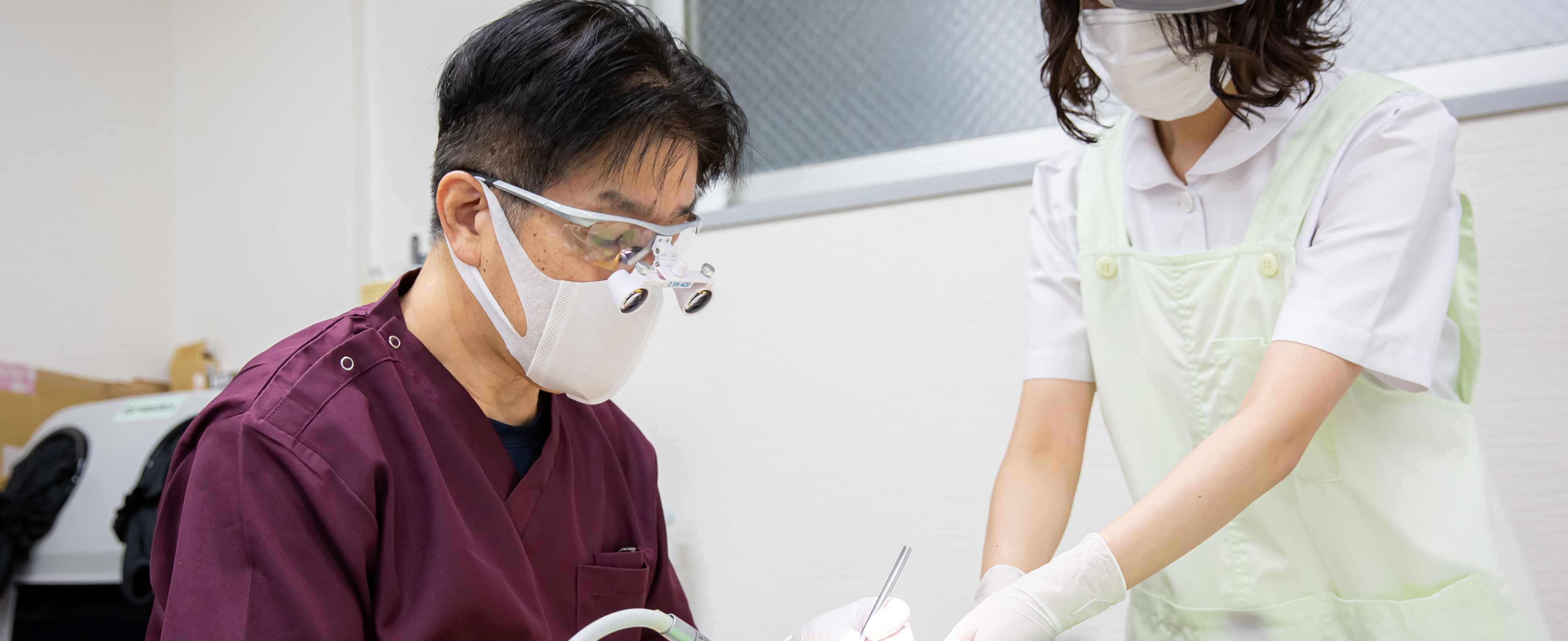 地域に35年、経験40年。あなたに優しい歯科治療を。