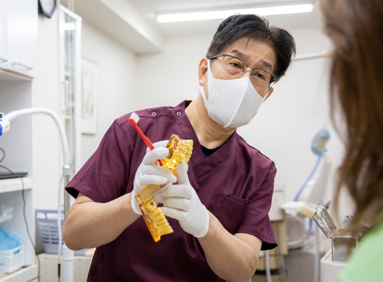 04 義歯と顎のケアに注力